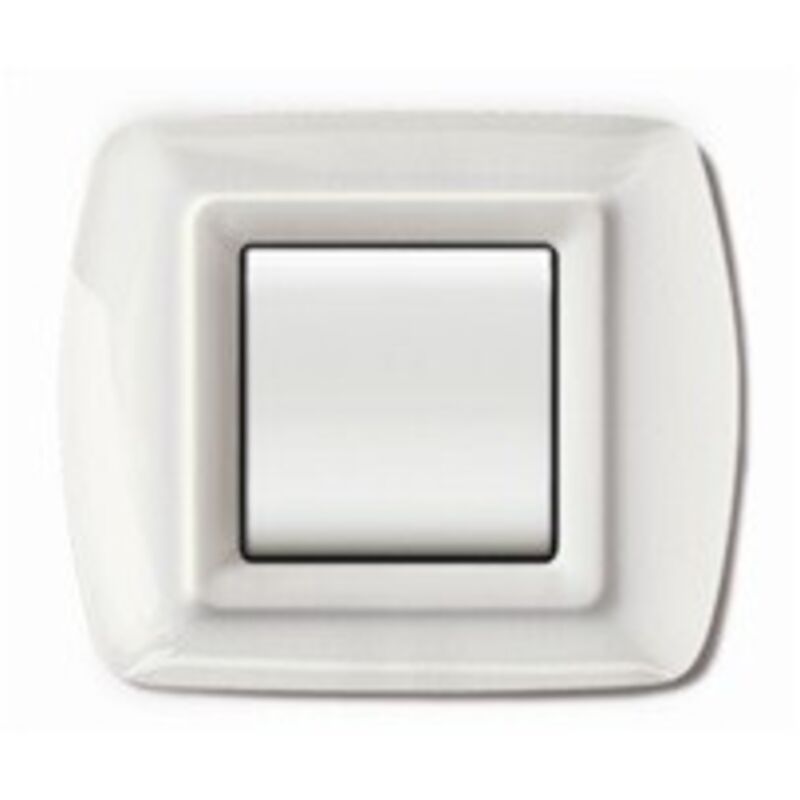 foto del prodotto elettrocanali placca mylife 2 moduli bianco cod. ecl2982wh 