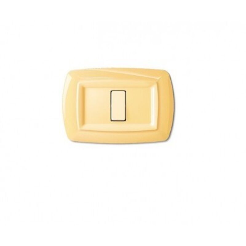 foto del prodotto elettrocanali placca tondo 2 mod. ravvicinati avorio cod. ecl2597a 