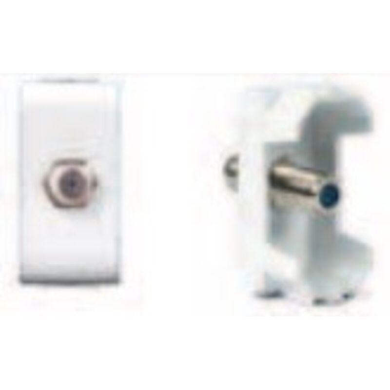 foto del prodotto elettrocanali presa coassiale sat tipo f mylife conn.f cod. ecl4053satwh 