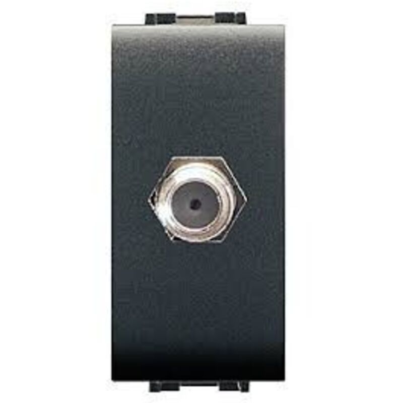foto del prodotto elettrocanali presa coassiale sat tipo f mylife connettore f cod. ecl4053sat 
