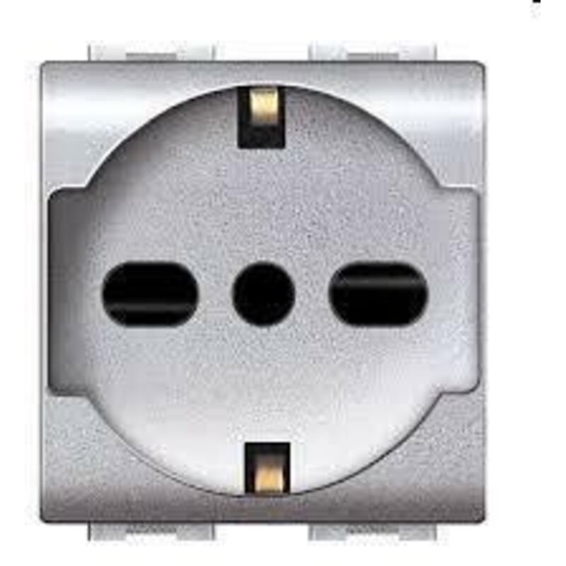 foto del prodotto elettrocanali presa ita ted trivalente sic.mylife2p t10 16a cod. ecl4050tec 