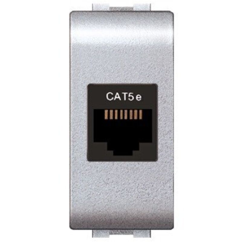 foto del prodotto elettrocanali presa rj45 mylife cat.5e utp tech cod. ecl4083tec 
