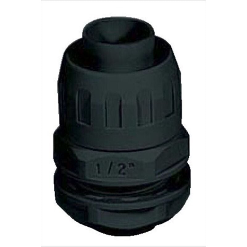 foto del prodotto elettrocanali raccordo ip65 guaina scatola d.50 fil. metrico cod. ecgx50m 