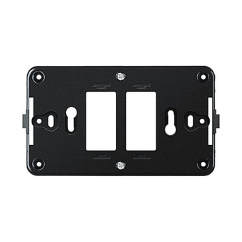 foto del prodotto elettrocanali tondo art. ecl99652f supporto 2 modulo univer.. prezzo per 1 pezzo.
