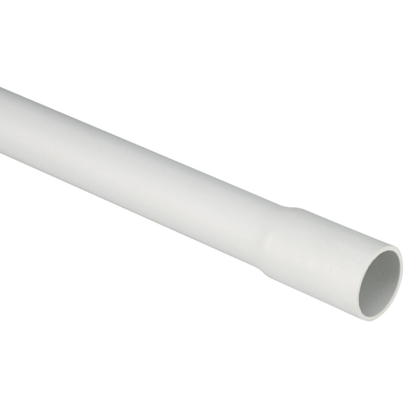 foto del prodotto elettrocanali tubo rigido protettivo in pvc bicchierato, 16mm, grigio, classificazione 33211, 2 metri, serie tg15 ectg1516b 2