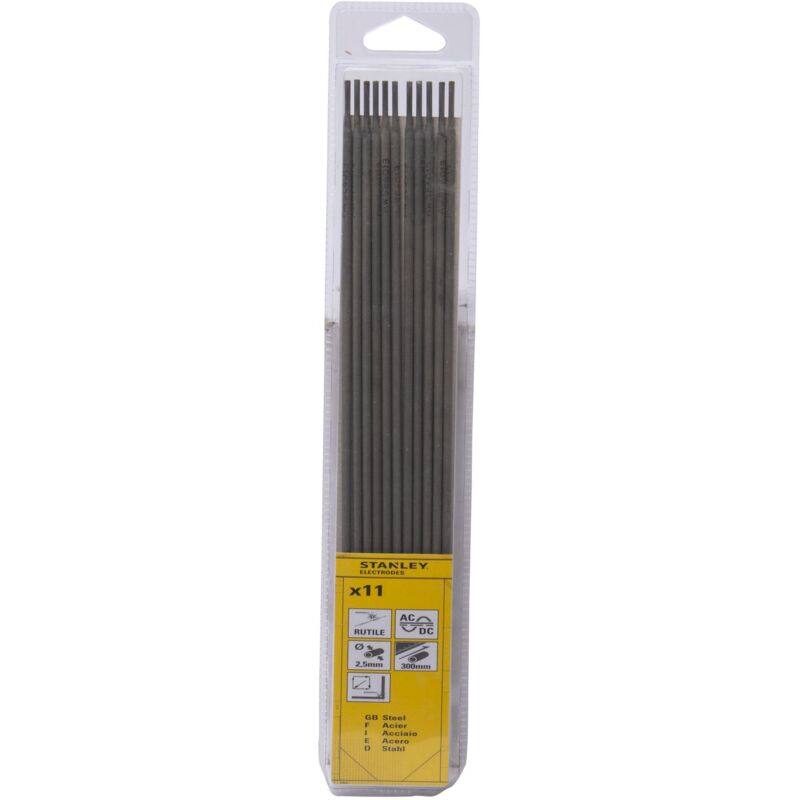 foto del prodotto elettrode 2,5 x 300mm stanley 11 pz