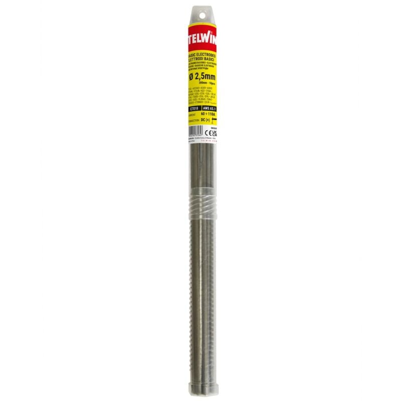foto del prodotto elettrodi basici per saldatura d. 2,5mm, l 300mm, set di 10 pezzi telwin