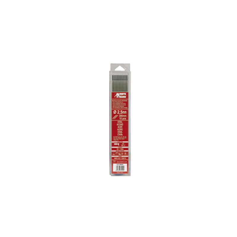 foto del prodotto elettrodi per saldatura telwin da 2,5mm confezione da 15