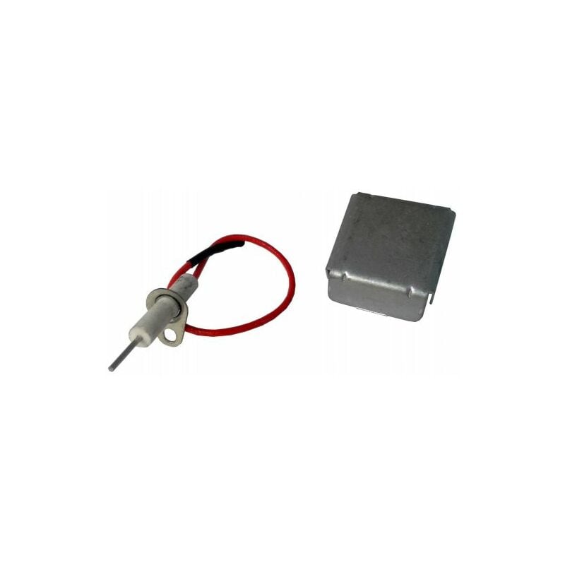 foto del prodotto elettrodo accensione piezo di ricambio con supporto per barbecue campingaz expert deluxe