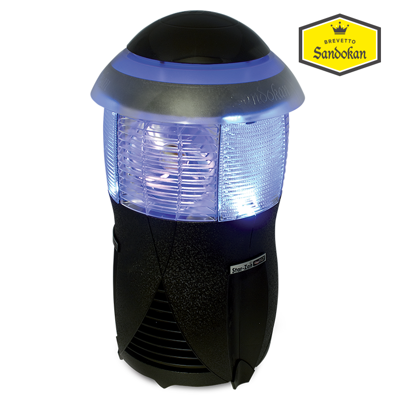 foto del prodotto elettroinsetticida quot star zan 4.0 quot ad aspirazione con led uv resistenza all 39 acqua ip63cw