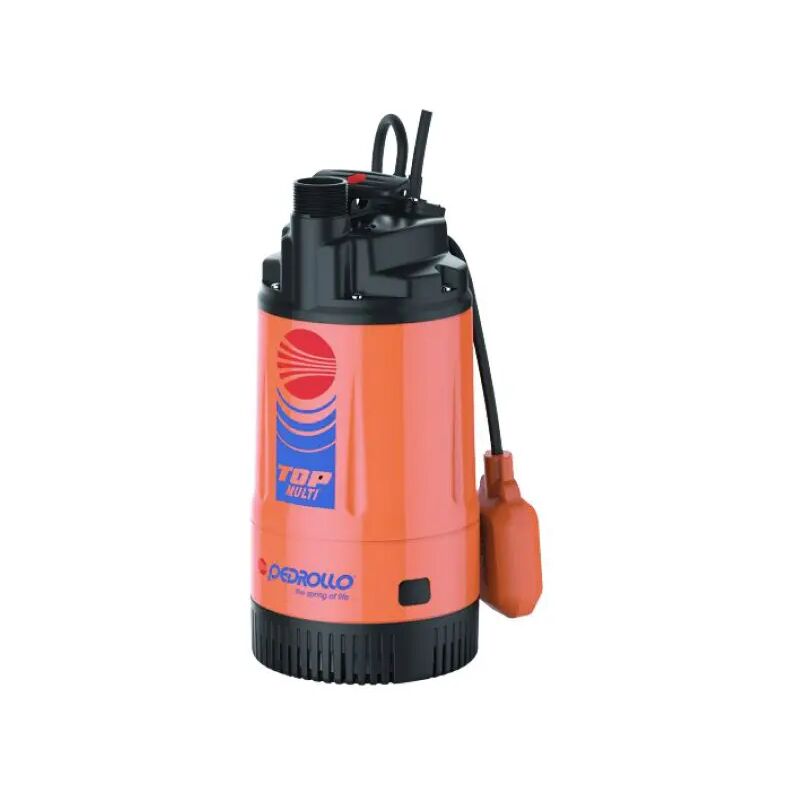 foto del prodotto elettropompa sommergibile multigirante in tecnopolimero per acque chiare monofase modello top multi 2 hp 0,75 kw 0,55 230v pedrollo
