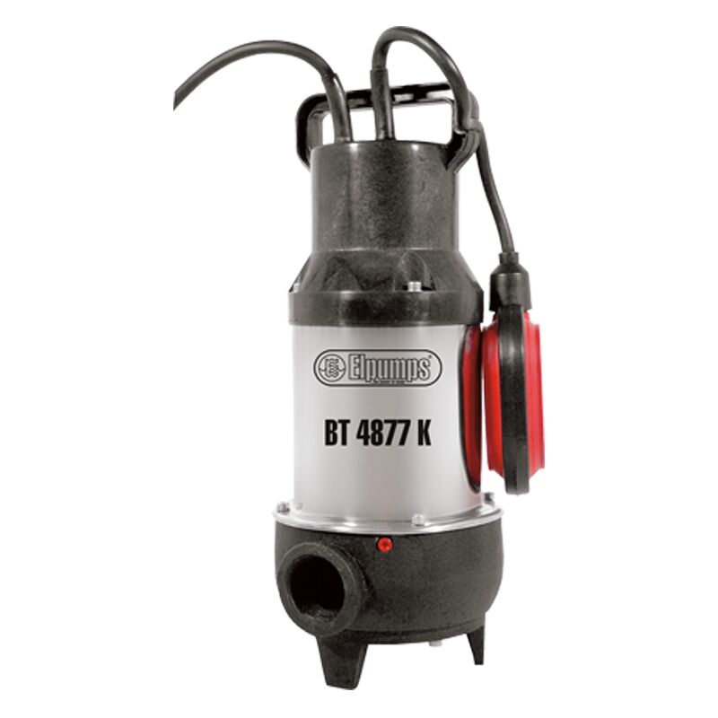 foto del prodotto elettropompa sommersa acque nere trituratrice bt 4877 k elpumps 900 watt