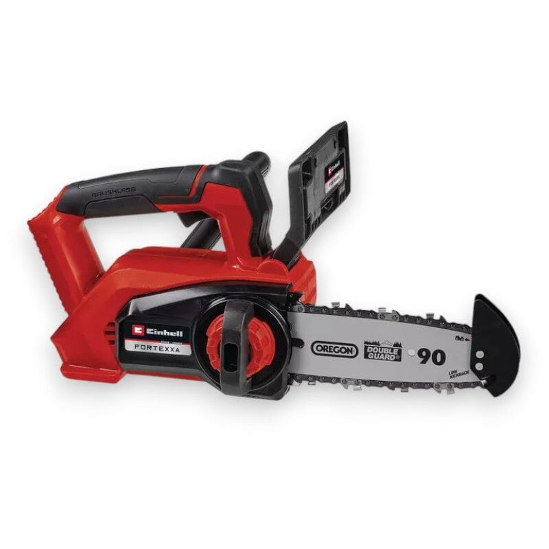 foto del prodotto elettrosega a batteria 18v con catena a barra 20 cm