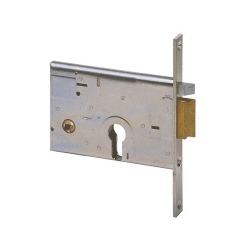 foto del prodotto elettroserratura da infilare per fascia di profilati entrata 58 mm frontale 20 mm cisa art. 14011 sinistra
