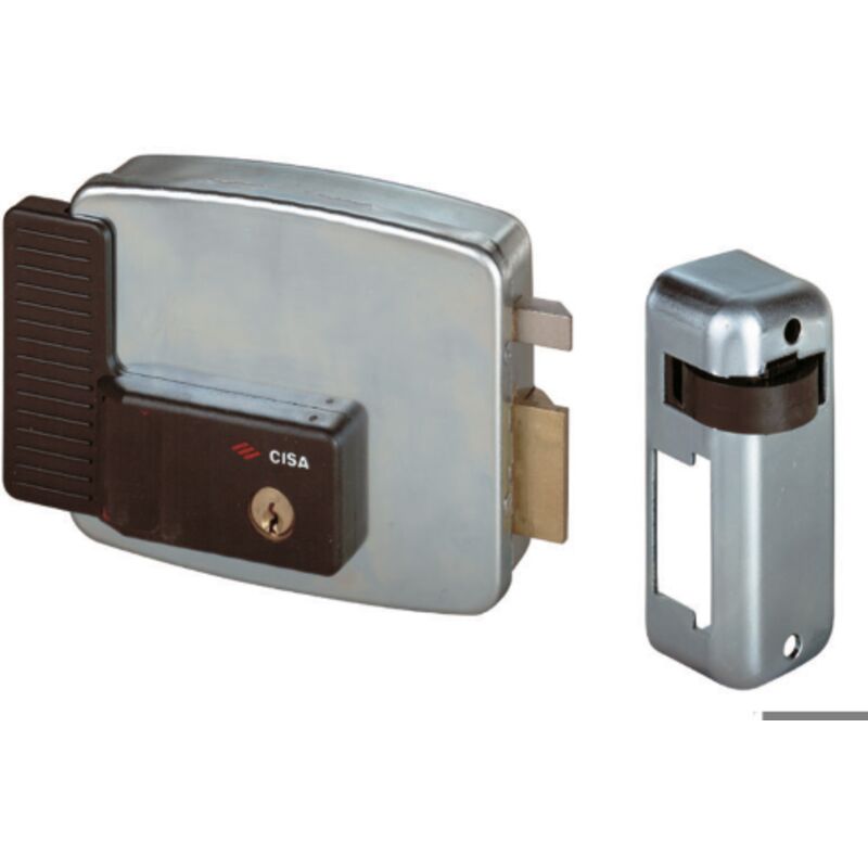 foto del prodotto elettroserratura dx cisa 11721 serratura elettrica per cancello 80 mm