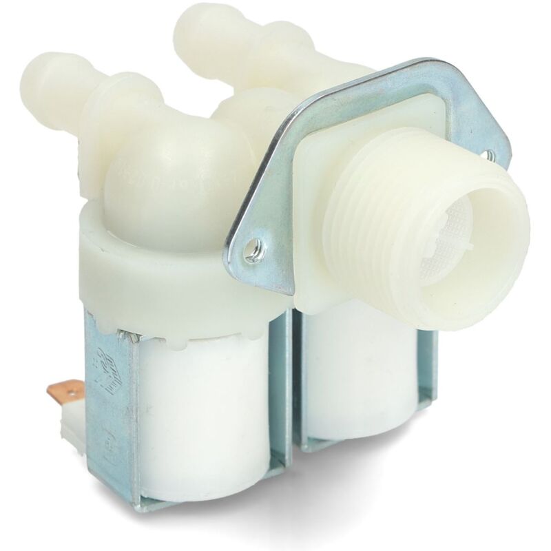 foto del prodotto elettrovalvola 2 vie 180 bp per lavatrice candy brandt whirlpool ariston