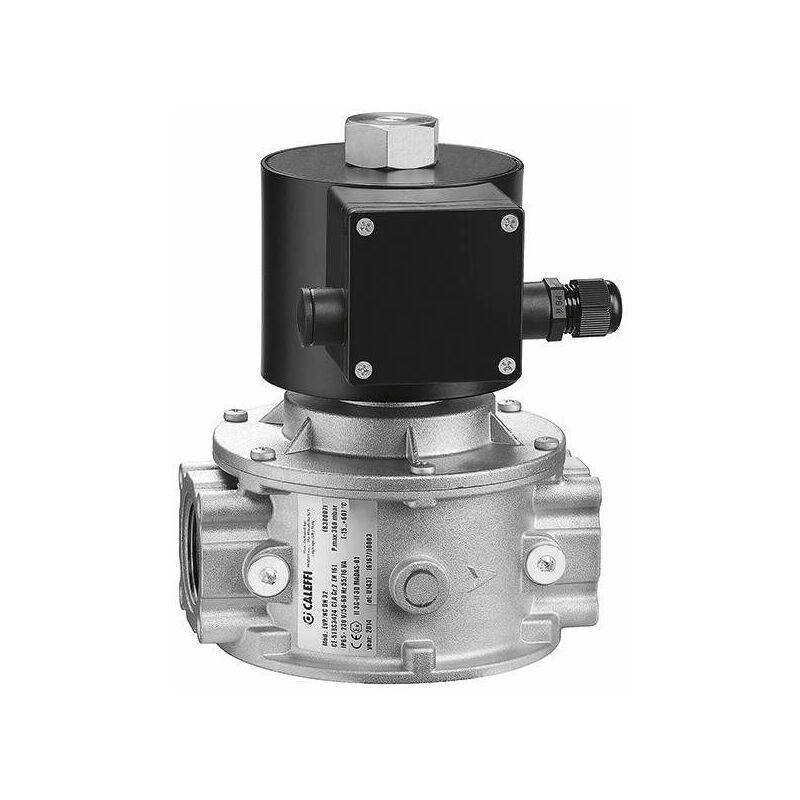 foto del prodotto elettrovalvola a gas normalmente chiusa caleffi 838 24v - 1 1 4