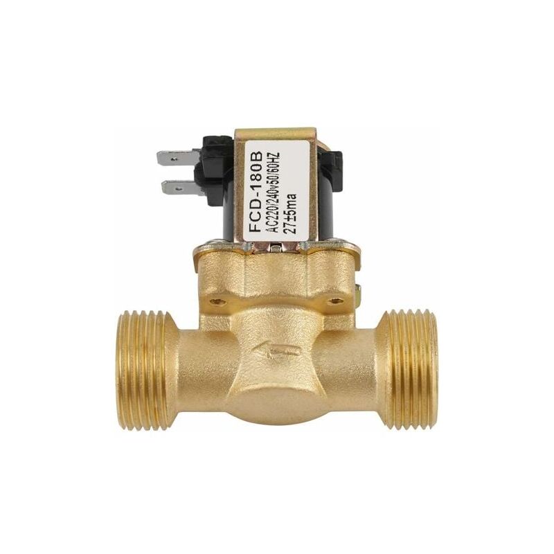 foto del prodotto elettrovalvola aiperq g3 4 ingresso acqua 2 vie n c ac normalmente chiusa 220 240 v fcd 180b