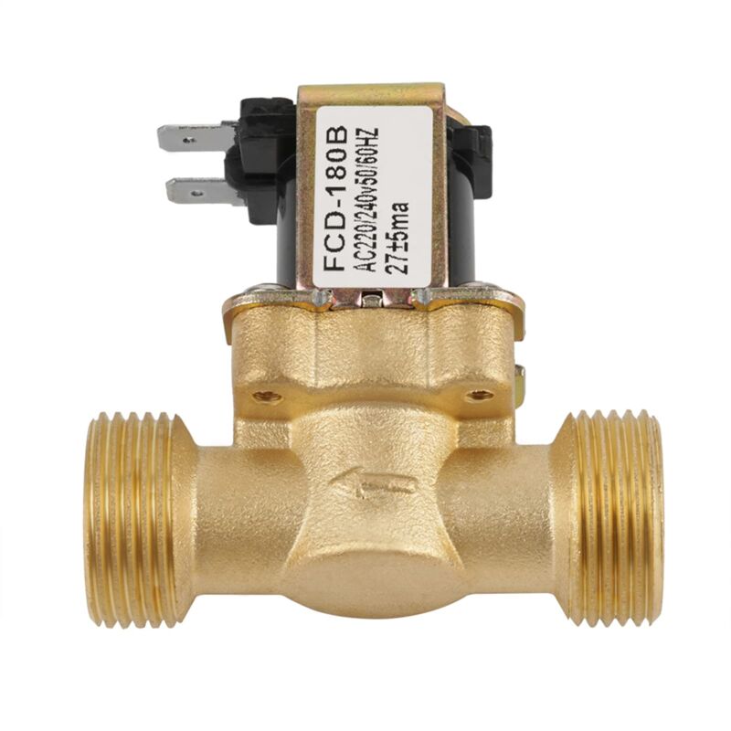 foto del prodotto elettrovalvola, g3 4 2 vie ingresso acqua n c elettrovalvola normalmente chiusa ac 220v fcd 180b ej.life