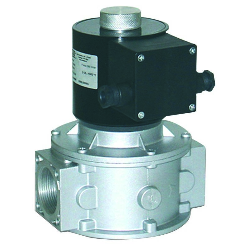 foto del prodotto elettrovalvola gas normalmente chiusa a riarmo automatico 360 mbar 11 4 230vac