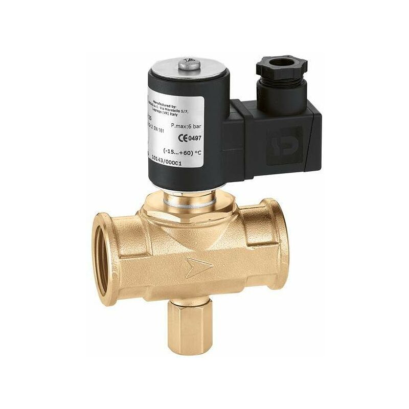 foto del prodotto elettrovalvola gas normalmente chiusa caleffi 8541 1 2 24v
