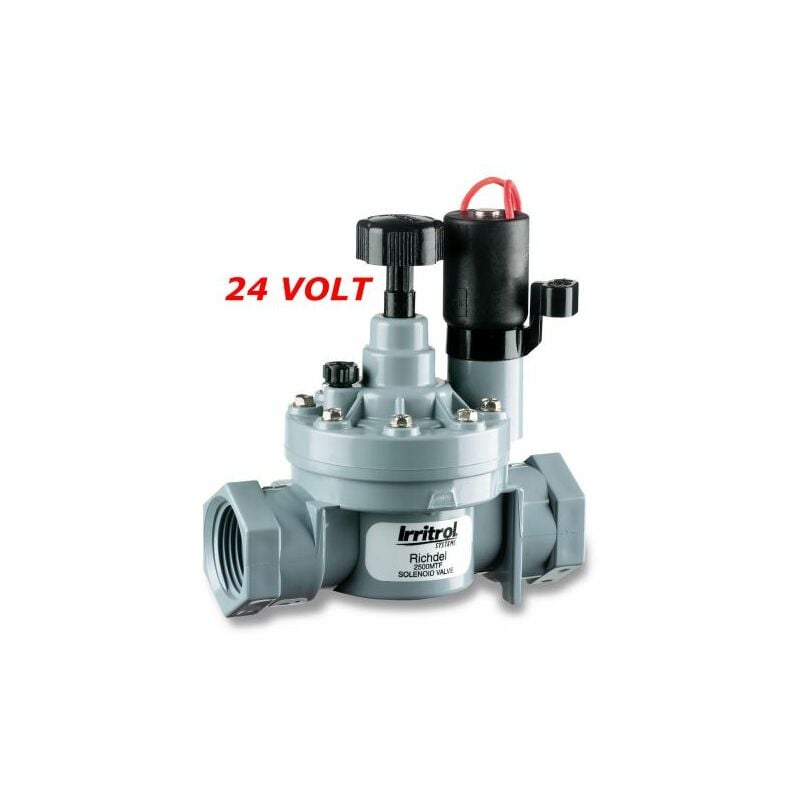 foto del prodotto elettrovalvola irrigazione 1'' ff irritrol 2500mtf chiusura lenta 24 volt 19235