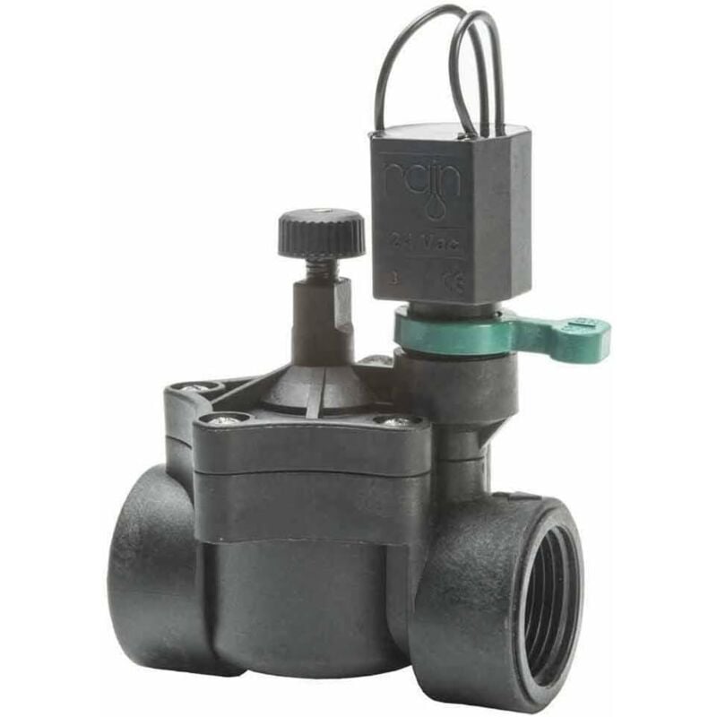 foto del prodotto elettrovalvola k rain made in italy rn 150 1 ff con regolatore di flusso per sistemi di irrigazione astina in acciaio autopulentemolla della