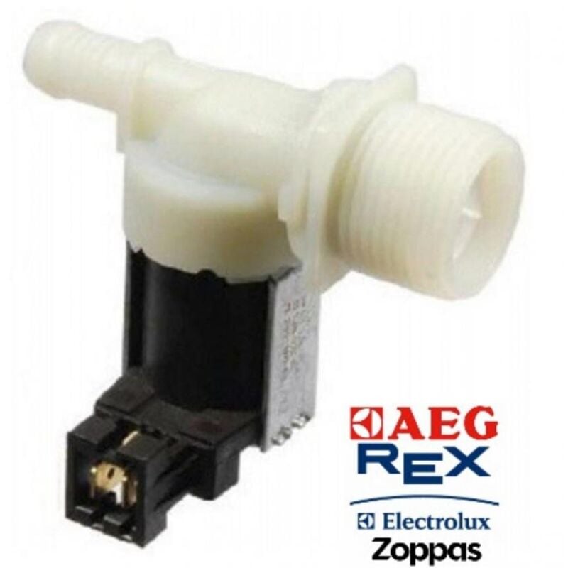 foto del prodotto elettrovalvola lavatrice rex electrolux a connettore 1 via