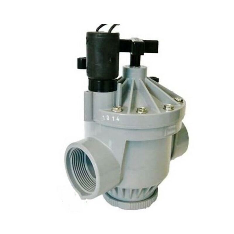 foto del prodotto elettrovalvola per irrigazione 1 1 2 24v irritrol r216, per programmatori electtrici con regolatore di flusso