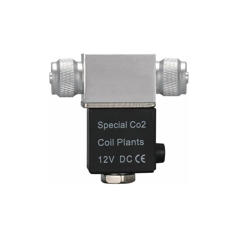 foto del prodotto elettrovalvola per regolatore di sistema co2, doppia testa, uscita cc 12v