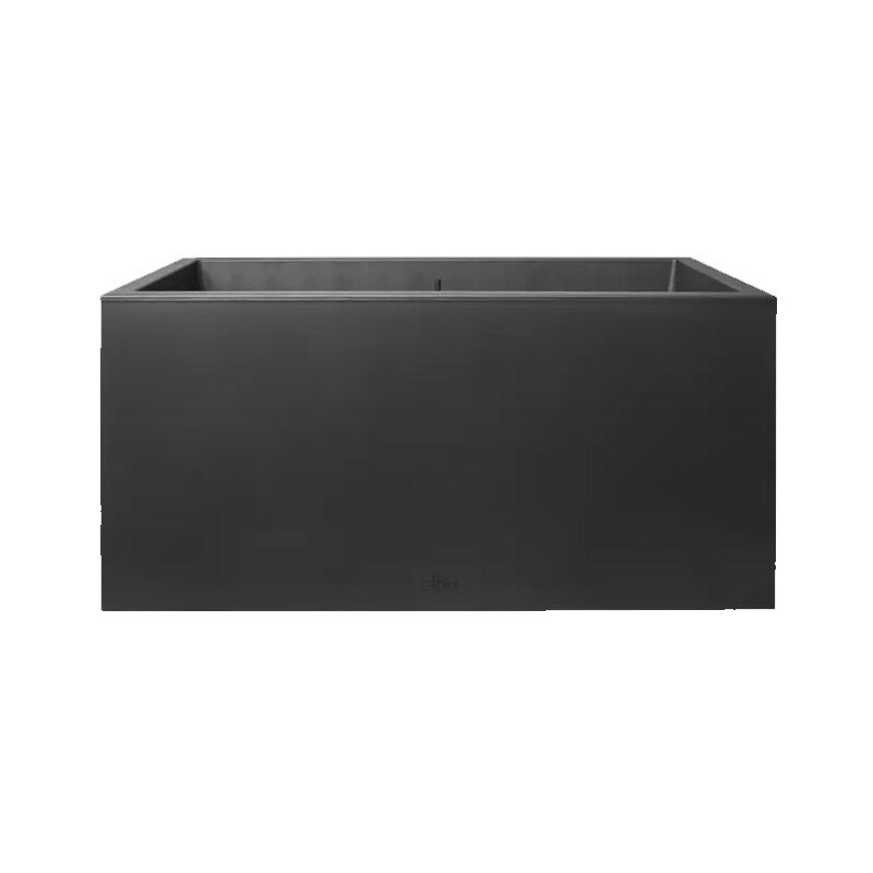 foto del prodotto elho fioriera vivo next long 80x39xh38cm living nero, vasi interno esterno