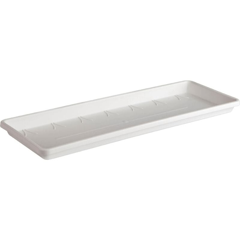 foto del prodotto elho sottovaso per fioriere barcelona trough saucer 50cm bianco