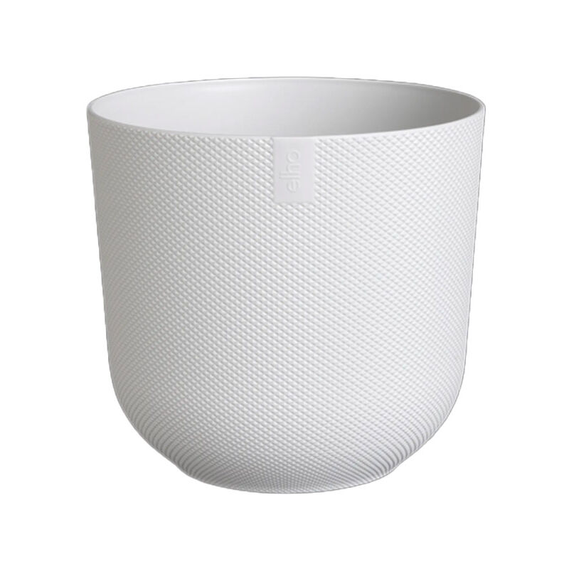 foto del prodotto elho vaso jazz round bianco 19xh18cm, vasi interno esterno