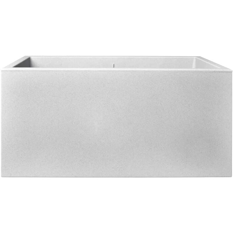 foto del prodotto elho vaso vivo next long 80cm living concrete grigio chiaro