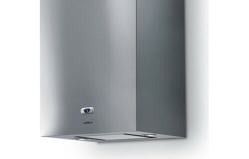foto del prodotto elica cappa cucina aspirante parete 43 cm x 43 cm acciaio rock tc ix a 43