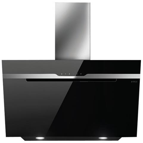 foto del prodotto elica cappa majestic no drip bl a 90 a parete da 90 cm aspirante colore nero