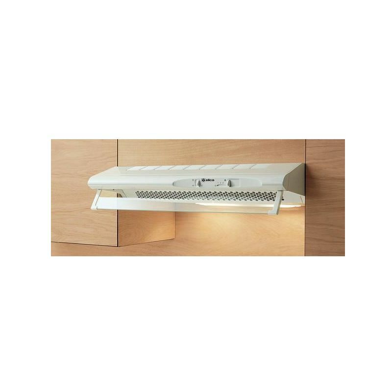 foto del prodotto elica concorde cappa sottopensile aspirante 60 cm, 280 m h, 69 db, controllo a cursore, 3 velocita , filtro antigrasso in alluminio lavabile,