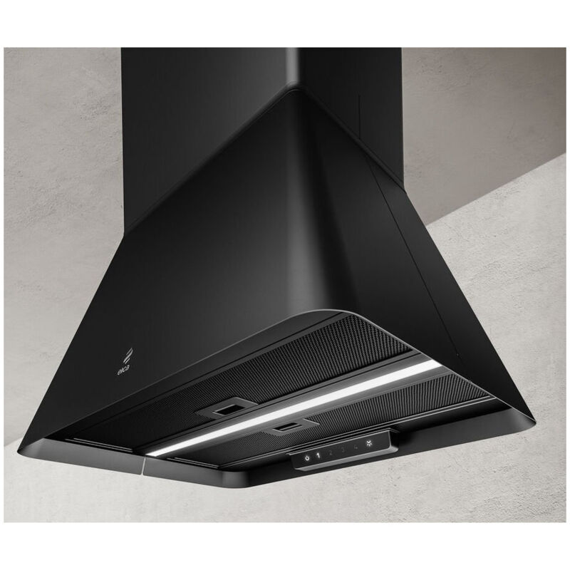 foto del prodotto elica ikona bl mat a 60 cappa aspirante a isola nero 605 m h