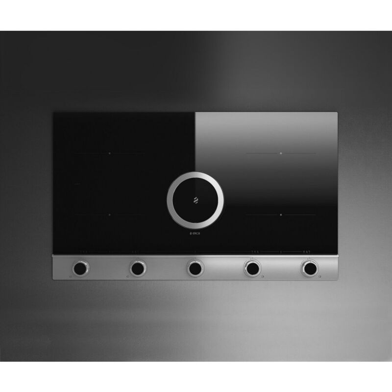foto del prodotto elica nikolatesla unplugged blix a 90. colore del prodotto nero, acciaio inox, posizionamento dell apparecchio da incasso, tipo di piano cottura 