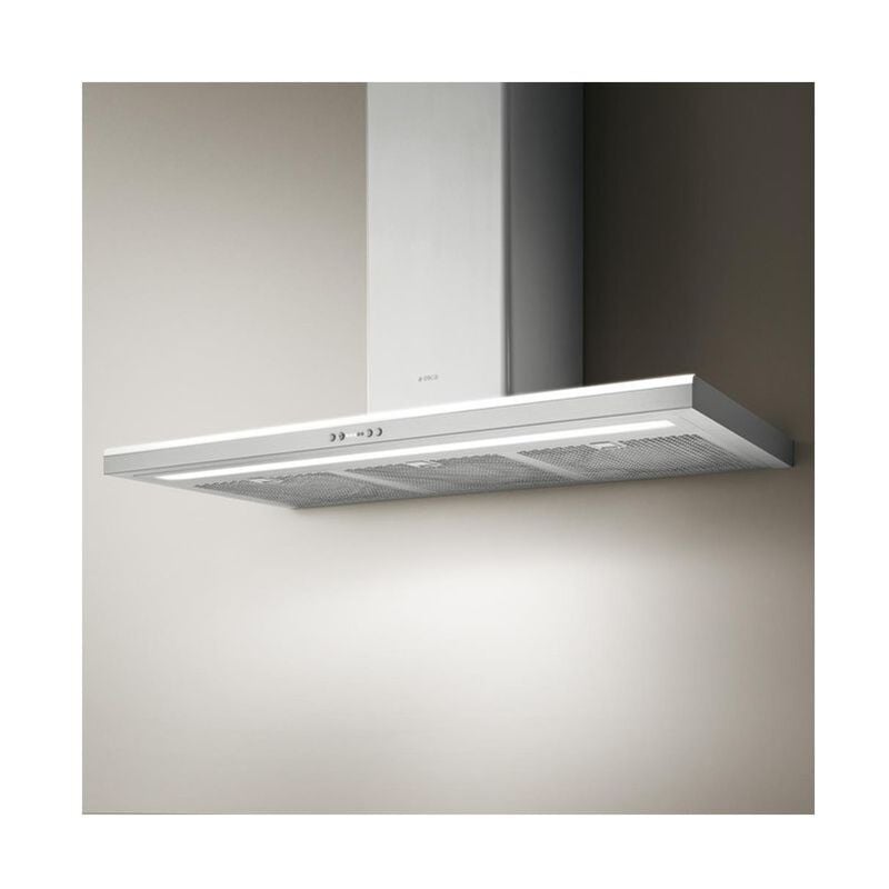 foto del prodotto elica prf0079550a moon ix a 90 cappa a parete filtrante 90 cm, 691 m h, classe c, 68 db, controllo elettronico, 3 velocita , filtro antigrasso