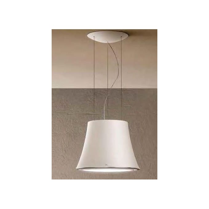 foto del prodotto elica prf0098366 audrey rock f 50 cappa a isola filtrante 50 cm, 400 m h, classe a, 56 db, controllo touch, 4 velocita 3 intensiva , filtro antigrasso in alluminio, illuminazione led, nero