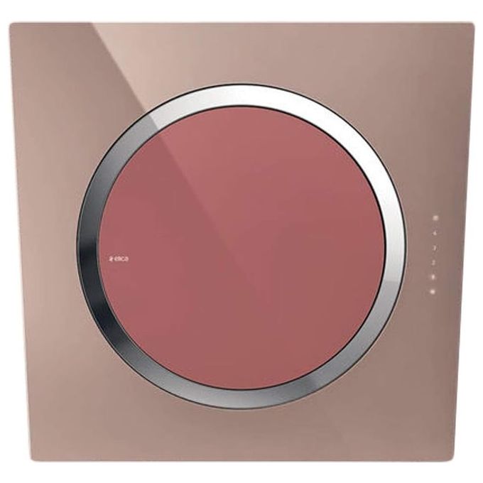 foto del prodotto elica prf0100137 om air beauty f 75 cappa a parete filtrante 75 cm, classe a, comandi touch, illuminazione led, vetro colorato