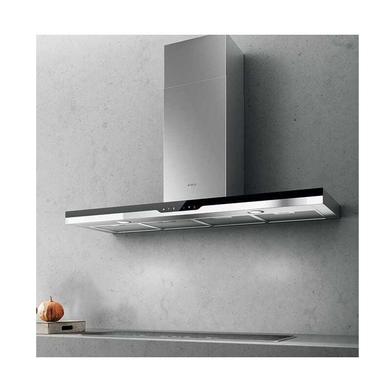 foto del prodotto elica prf0110503 top sense ixbl f 60 cappa a parete aspirante 60 cm, 700 m h, classe a, 64 db, controllo touch 3s b con sensore, filtro
