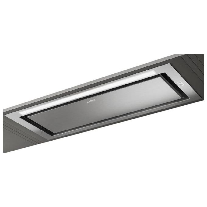 foto del prodotto elica prf0164356 hidden 2.0 ix a 90 cappa a incasso aspirante 90 cm, 700 m h, classe a, 67 db, controllo elettronico 3 velocita intensiva, filtro antigrasso in alluminio, illuminazione led 1x7 w, acciaio inox