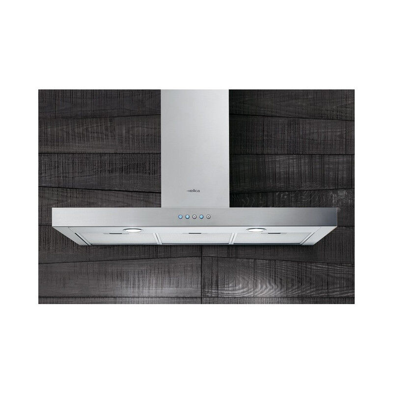 foto del prodotto elica spot ng h6 ix a 90 cappa aspirante a parete acciaio inox 450 m3 h