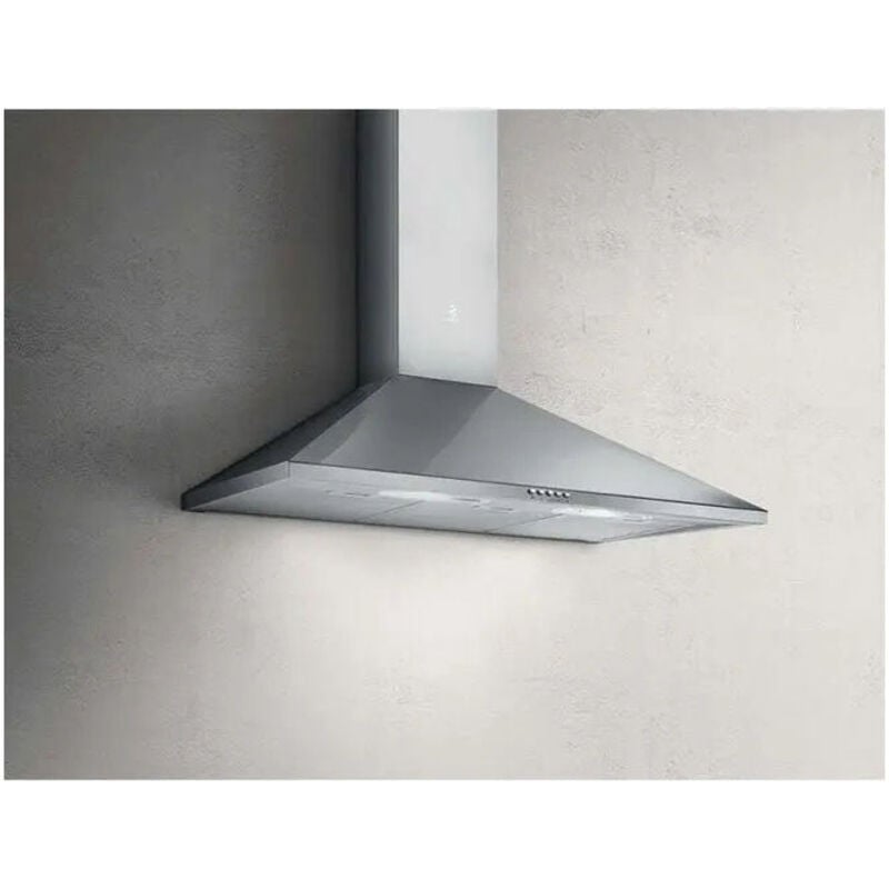 foto del prodotto elica tamaya nw std ix-f 60 - cappa a parete 60cm, portata 368m -h, 3 velocita', classe c, filtro antigrasso in alluminio lavabile, illuminazione led