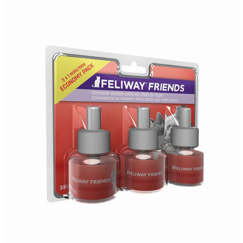 foto del prodotto eliminatore di odori ceva friends gatto 3 x 48 ml