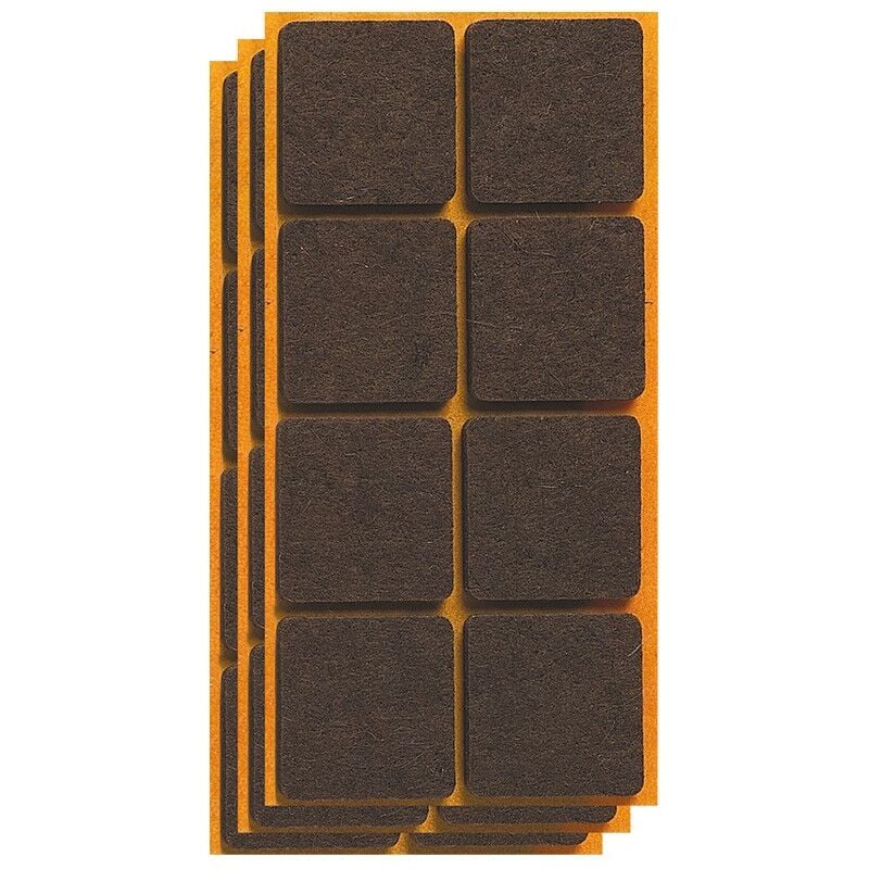 foto del prodotto eliplast feltrini per sedie 28x28 mm 24 pz