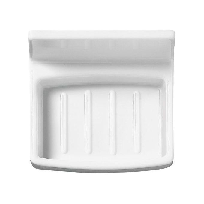 foto del prodotto eliplast portasapone da bagno in plastica adesiva bianco