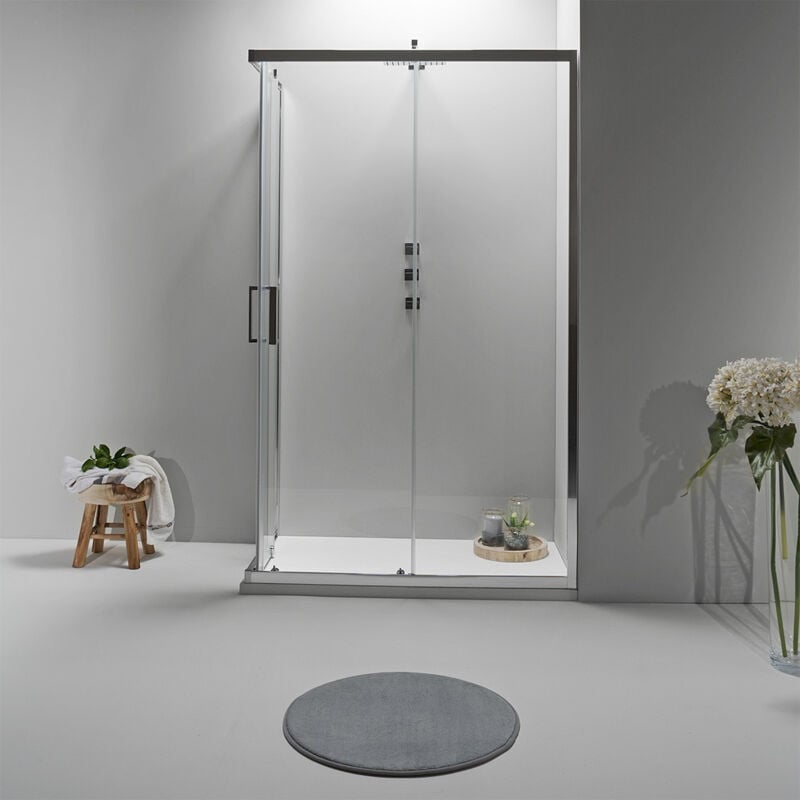 foto del prodotto elite box doccia angolare 70x70 cm scorrevole trasparente